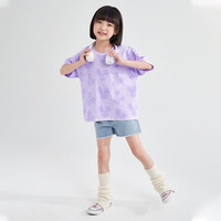 笛莎(DEESHA)笛莎Deesha 童装女童短袖T恤2023夏季新时尚洋气T恤上衣