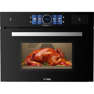 移动端、京东百亿补贴：方太 44L微蒸烤炖炸五合一 烤贝果 智能双彩屏