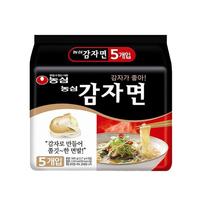 农心韩国土豆面煮面马铃薯拉面方便面泡面夜宵117g*5包（效期8.16