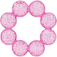 婴蒂诺 婴儿宝宝水牙胶啃咬玩具防吃手安抚