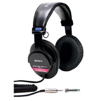 索尼 SONY MDR V6 黑色 耳罩式耳机 音乐欣赏