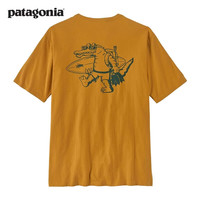 Patagonia 男士棉质短袖T恤 37734