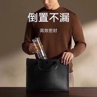 小米 Xiaomi米家双层玻璃杯家用户外便携耐高温大容量泡茶水分离杯子