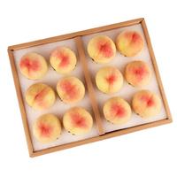 阳山水蜜桃无锡阳山 新鲜水果时令礼盒 源头直发 单果4-5两8个礼盒装净重3.2斤多 甄选一级果-绿色食品