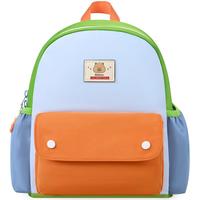 爱迪生发明家幼儿园书包学前班小儿童户外男女孩出游小背包 L32-1 蓝色