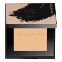 植村秀（shu uemura）羽纱无暇润养粉饼12g 丝雾小方饼遮瑕控油化妆定妆不卡粉【 #674 中黄二白【赠粉盒+美妆蛋】