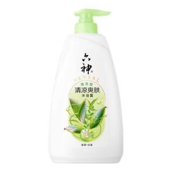 六神 清凉沐浴露系列 绿茶+甘草 1kg