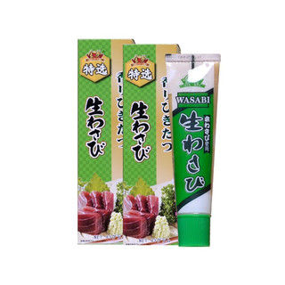 金葵（jinkui）特选鲜山葵酱43g*2两支装辣根芥末青芥辣