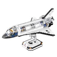 TOP TOY中国积木航天系列N型航天飞机积木拼装儿童玩具男孩