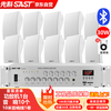 先科 DW70壁挂式音响套装30W音箱喇叭200W蓝牙功放店铺商用