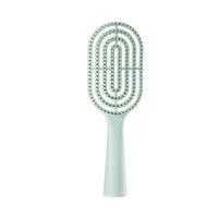  MINISO/名创优品 便携立式骨梳 清洁刷  抹茶绿