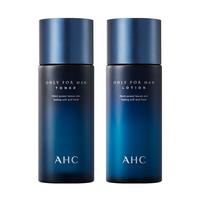 AHC 男士专研水乳套装清爽控油补水焕活焕亮舒缓男店