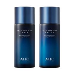 AHC 男士专研水乳套装清爽控油补水焕活焕亮舒缓男店
