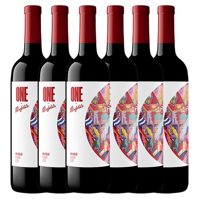今日必买：奔富 一号 干红葡萄酒 750ml 法国原瓶 六支整箱（原箱）