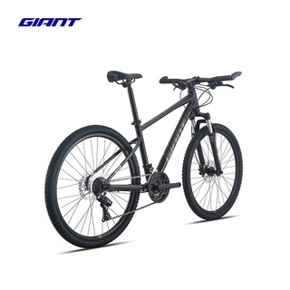 捷安特（GIANT）ATX 660铝合金21速油压碟刹成人变速山地自行车 消光亮黑 26×19.5 L 173-186cm