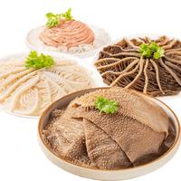 大龍燚 大龙燚 火锅四宝1000g组合装毛肚黑白千层鸭肠食材生鲜配菜固形物≥70%