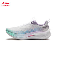 LI-NING 李宁 赤兔7 Pro 䨻轻弹科技 女子马拉松跑鞋 ARPU002-6 标准白/罗玫紫 38