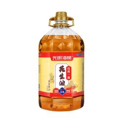 海狮 山东花生油浓香 物理压榨一级5L