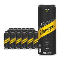 移动端、京东百亿补贴：可口可乐 怡泉Schweppes 无糖零卡苏打水饮料 330mL*24罐