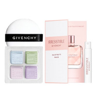 纪梵希（Givenchy）四宫格柔雾散粉1号0.2g*4+倾城淡香水1ml*1（ 介意者慎拍）