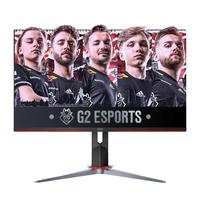 AOC 宙斯盾系列 24G4 23.8英寸 IPS FreeSync 显示器(1920×1080、180Hz、93%DCI-P3、HDR10)