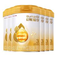 Wyeth 惠氏 蕴淳A2奶源 幼儿配方奶粉 3段 810g 6罐(新国标)