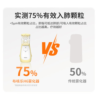 布咳乐雾化机医用雾化器儿童婴幼儿老人家用雾化轻音手持雾化H6