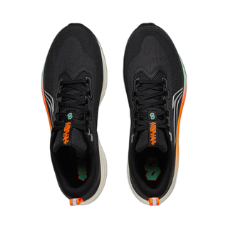 LI-NING 李宁 赤兔 8 竞速马拉松训练 男子跑鞋 ARPV001-23 黑色/荧光艳橘 41.5