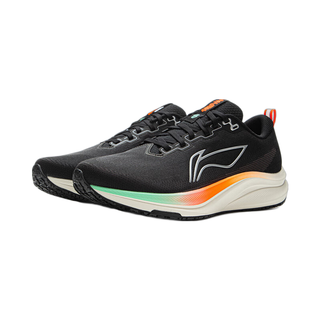 LI-NING 李宁 赤兔 8 竞速马拉松训练 男子跑鞋 ARPV001-23 黑色/荧光艳橘 41.5