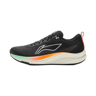 LI-NING 李宁 赤兔 8 竞速马拉松训练 男子跑鞋 ARPV001-23 黑色/荧光艳橘 41.5