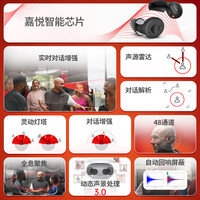 西万拓 原西门子充电款耳内式助听器 年轻人老年人耳背 高清音质vibe go 【80通道*2双耳对传】雪白金++门店服务