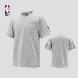 NBA 篮网队 纯棉圆领短袖T恤 S