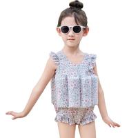 儿童浮力泳衣夏季宝宝连体游泳衣婴儿3岁2中小童速干女童男童泳装