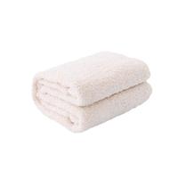 浅野(air kaol)毛巾纯棉100%速干吸汗加厚洗脸巾约34*85cm 天然白 天然白 1条