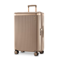 愛可樂【2025夏季】Echolac/爱可乐王朝二代自然TRUNK旅行李箱 果壳棕 24寸【5:5型/内里抗菌可拆洗】