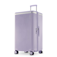 愛可樂【2025夏季】Echolac/爱可乐王朝二代自然TRUNK旅行李箱 柔雾紫TRUNK 22寸【4:6型/内里抗菌可拆洗】