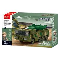 Sluban 小鲁班 军事系列 M38-B1576 DF-17S高超音速导弹 1:55