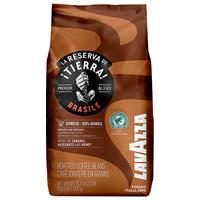 拉瓦萨(LAVAZZA)咖啡豆1KG意大利经典意式浓缩特浓醇香精选现磨黑咖啡豆 巴西特浓1KG【大地系列】