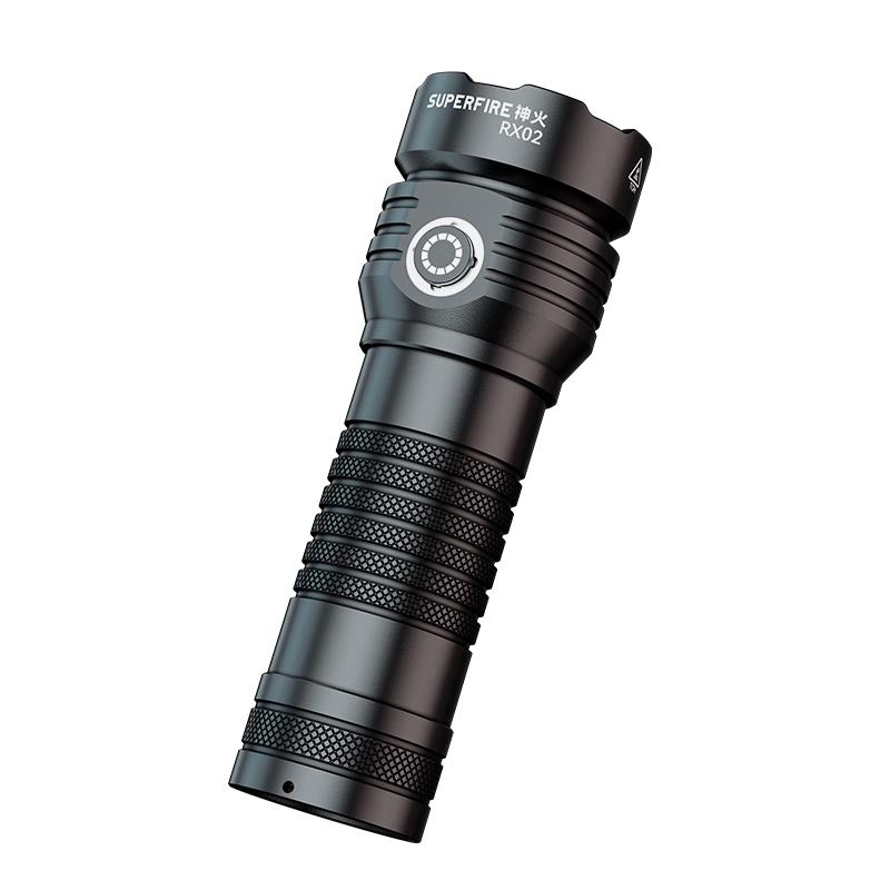 神火（SupFire）RX02手电筒强光超亮长续航远射探照灯军户外骑行穿天炮200000
