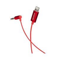 ELECOM 宜丽客 AUX耳机转换电缆iPhone闪电3.5mm0.5米