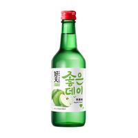 好天好饮 烧酒清酒 水果味果酒 原瓶韩国洋酒配制酒微醺 单瓶装 苹果味12.5度360ml*1瓶