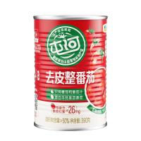 屯河 去皮整番茄390g 中粮0添加剂番茄罐头西红柿块番茄丁