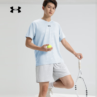 安德玛（UNDERARMOUR）速干短袖T恤男 夏季新款宽松运动训练跑步健身篮球服球衣
