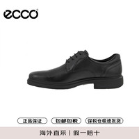爱步(ECCO) 商务休闲鞋男 透气低帮牛皮鞋 500164 01001