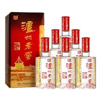 泸州老窖（LUZHOULAOJIAO）六年窖头曲 浓香型白酒 52度 500mL 10瓶