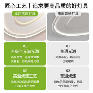  Pak/三雄极光 全光谱护眼 吸顶灯  15㎡-30㎡ 白色
