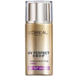 巴黎欧莱雅 专业UV防护系列 多重防护 女士防晒霜  SPF50  PA     40ml