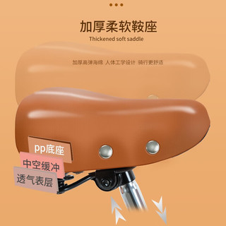 永久（FOREVER）母子亲子自行车女士式城市通勤车复古双人带孩子轻便单车 高配版-优雅紫单速 22寸(适合身高150-165cm)