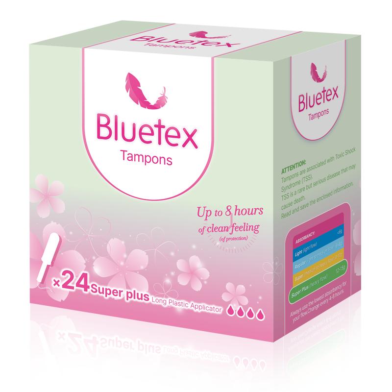 Bluetex蓝宝丝德国长导管卫生棉条超大流量导管式内置卫生巾