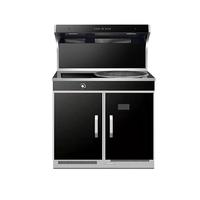 OLBAO/欧兰宝 多功能 柴火集成灶+煮锅+消毒柜+蒸烤 液化气20Y